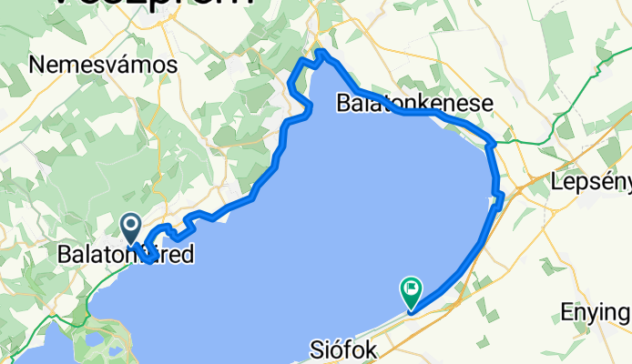 Móricz Zsigmond utca, Balatonfüred - Szt László utca, Siófok