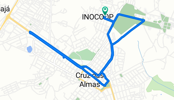 Rua I Cj Inocoop, Cruz Das Almas a Rua I Cj Inocoop, Cruz Das Almas