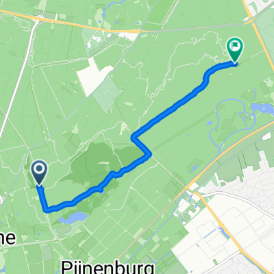 Zevenlindenweg, Lage Vuursche naar Amsterdamsestraatweg, Baarn