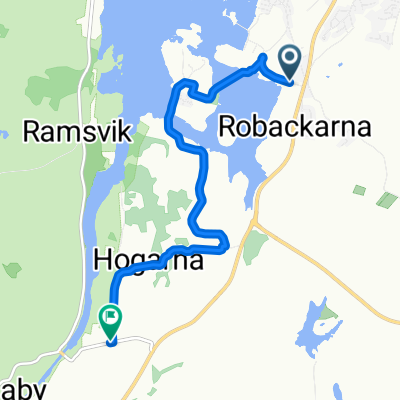 Route to ASKUMS-BACKA