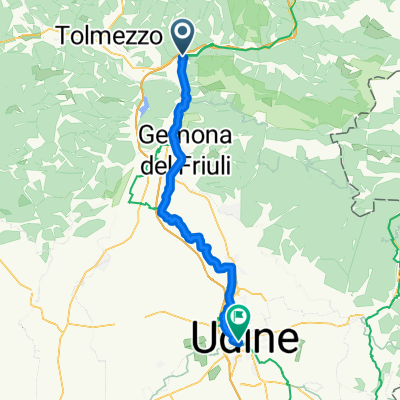 Von Venzone bis Udine