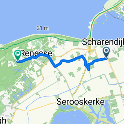 Kloosterweg nach Bongerd