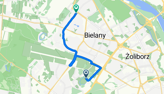 Fort Bema, Warszawa do Jana Kasprowicza, Warszawa
