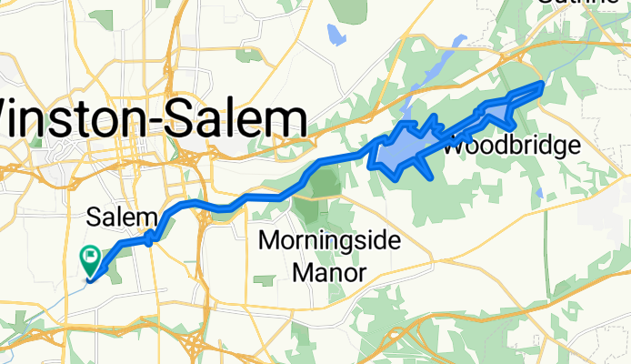 South Central, Winston-Salem to South Central, Winston-Salem