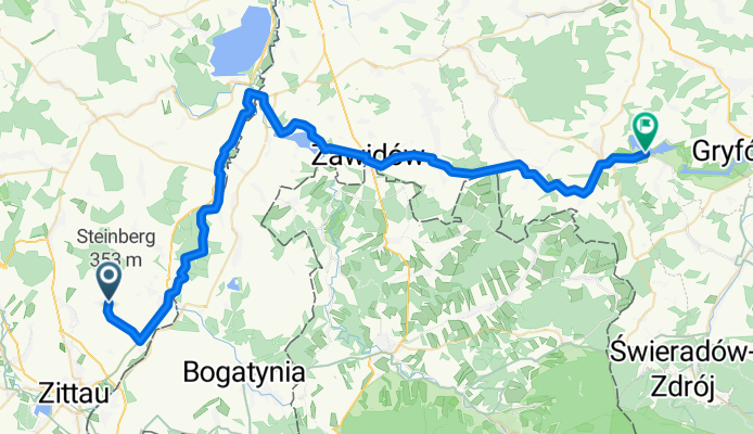 Von Zittau bis Gmina Leśna