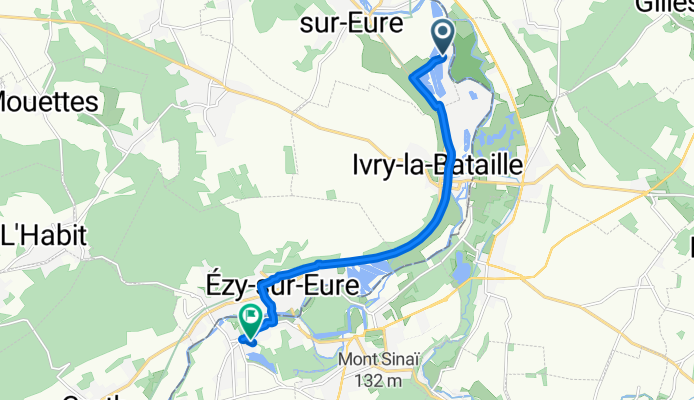 Allée du Parc, Garennes-sur-Eure à Zone Artisanale Ferm de L’isle, Saussay