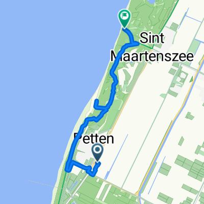 Petten nach Burgemeester Breebaartweg, Petten
