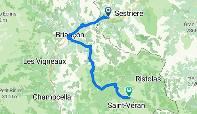 Cesana Torinese - Guillestre