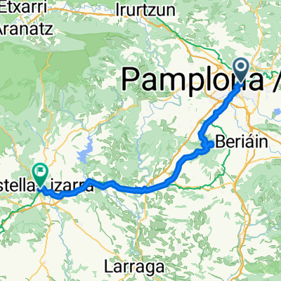 From Pamplona to Estella-Lizarra