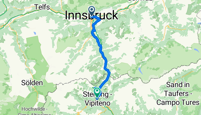 Von Innsbruck bis Sterzing