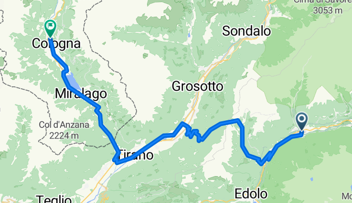Von Vezza d'Oglio bis Puschlav