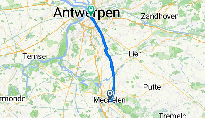 From Mechelen to Antwerpen