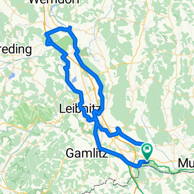 Unterschwarza, Straß in Steiermark nach Unterschwarza, Straß in Steiermark