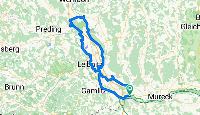 Unterschwarza, Straß in Steiermark nach Unterschwarza, Straß in Steiermark