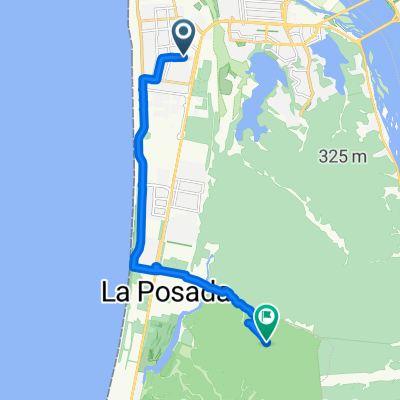 Ruta desde Volcán Antuco