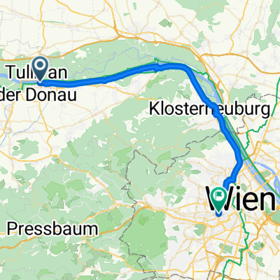 Ybbs Bahnhof - Wien: Etappe 3 bis Westbahnhof