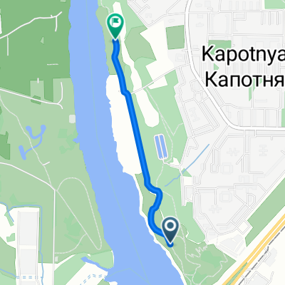 От Неизвестная Дорога до Капотня 1-й квартал