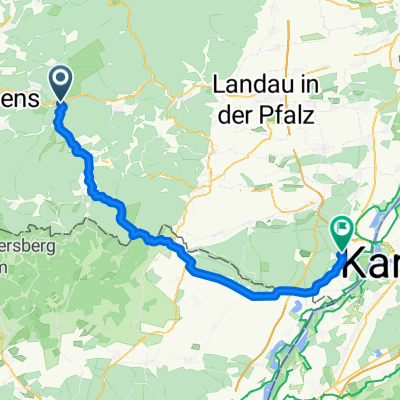 Von Hinterweidenthal bis Hagenbach