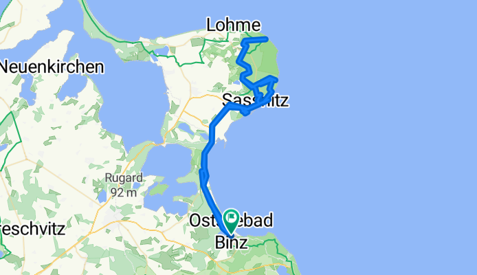 Rundrunde Binz-Sassnitz (Kreidefelsen)