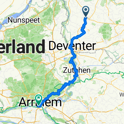 Zwolsestraat, Raalte to Gelderse Rooslaan, Arnhem