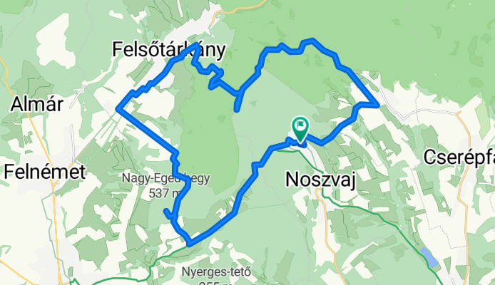 Noszvaj 30 km