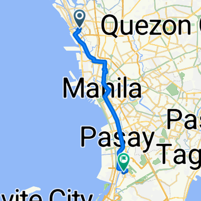 Route from Maya-Maya Street