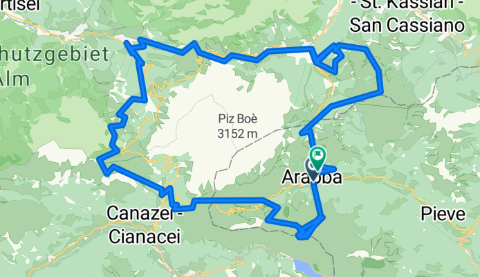 Sella Ronda orange side MTB