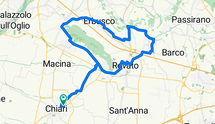 Giro intorno al Mont'Orfano