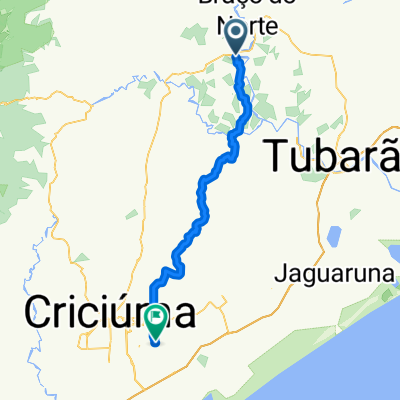 From São Ludgero to Içara