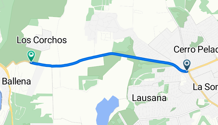 Carlos Z. Saroba, Maldonado a Avenida Antonio Lussich, Maldonado