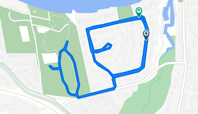 Royal Oak Drive to Royal Oak Drive