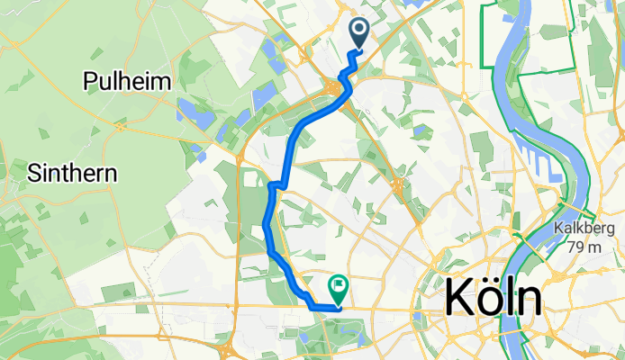Giershausener Weg, Köln nach Aachener Straße, Köln