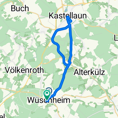 Hasselbacher Straße nach Hauptstraße