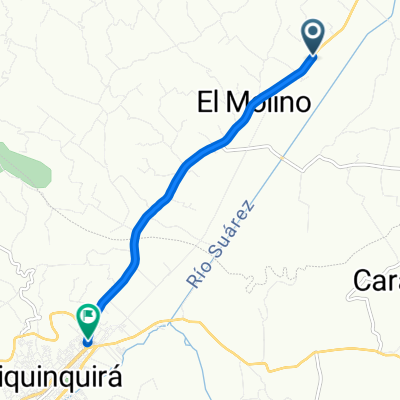 Variante de Chiquinquirá, Saboya a Carrera 10, Chiquinquirá