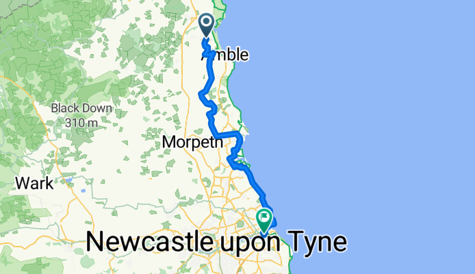 Warkworth - South Shields