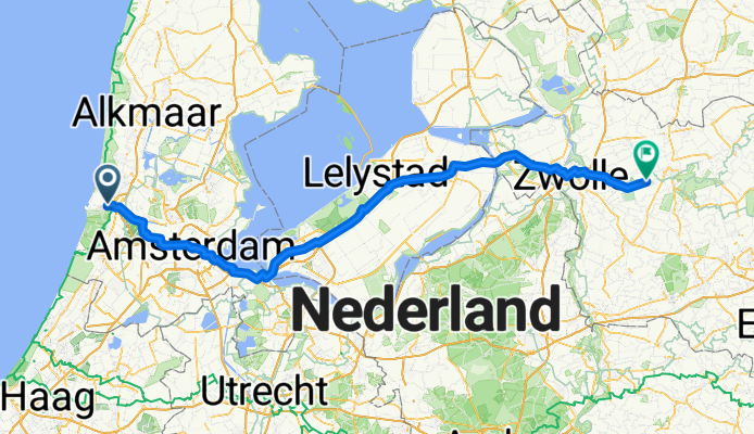 Velsen - Dronten + Dronten - Hardenberg