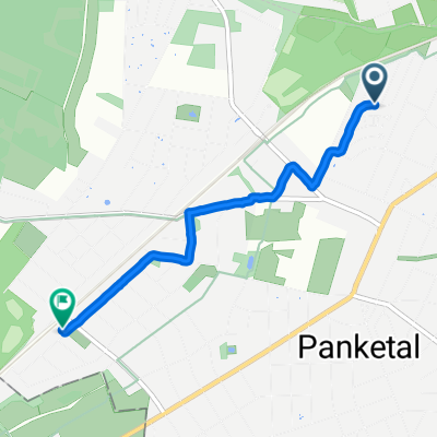 Oderbruchweg, Panketal nach Heinestraße, Panketal