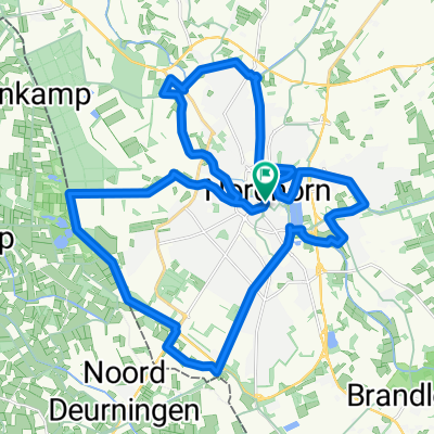 Fietsknoop nordhorn klein rondje