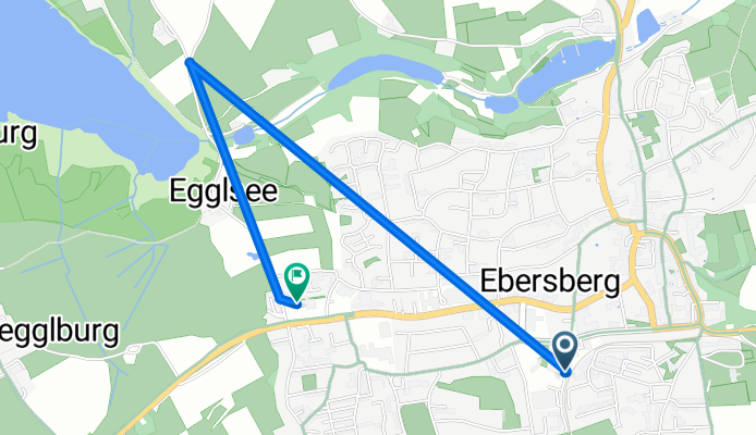 Sparkassenplatz to Ebersberg