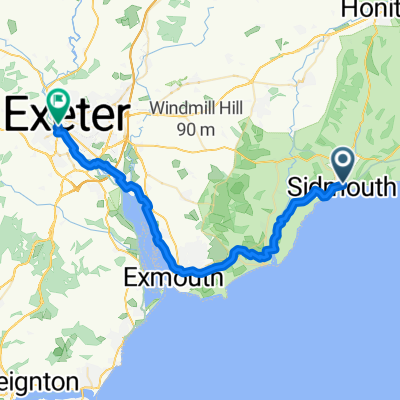 Sidmouth - Exeter