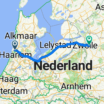 Velsen - Zwolle + Zwolle - Klein Berßen (1/2)