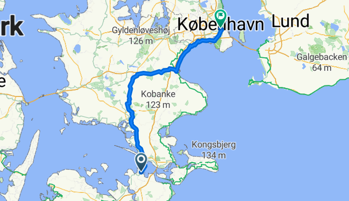 Velsen - Zwolle + Zwolle - Klein Berßen (2/2) + Klein Berßen - Bremen (2/2) + Bremen - Hamburg (2/2) + Hamburg - Heiligenhafen (2/2) + Heiligenhafen - Næstved (