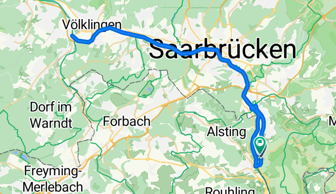 Kloppstraße nach Kloppstraße