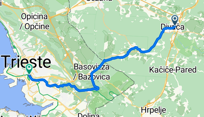Divača - Trieste