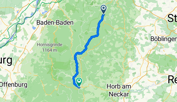 Von Höfen an der Enz bis Freudenstadt