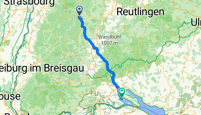 Von Freudenstadt bis Radolfzell am Bodensee