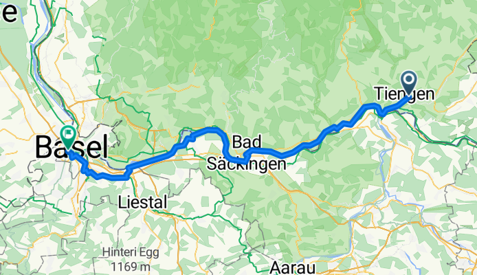 Schaffhauser Straße, Waldshut-Tiengen to Schönbeinstrasse, Basel
