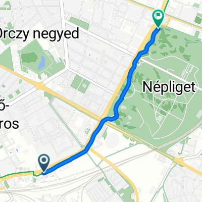 Remíz utca, Budapest - Könyves Kálmán körút, Budapest