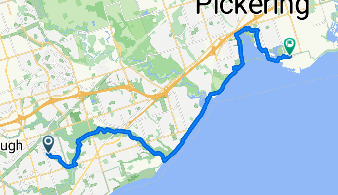 to Montgomery Park Eastbound @ OPG Pickering