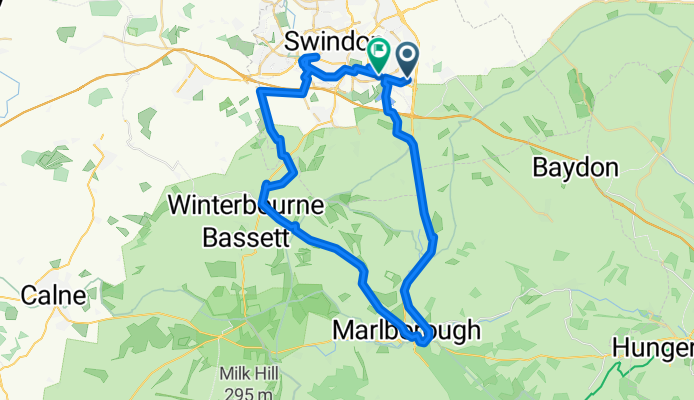 Ridge Nether Moor, Swindon to Queen's Drive, Swindon